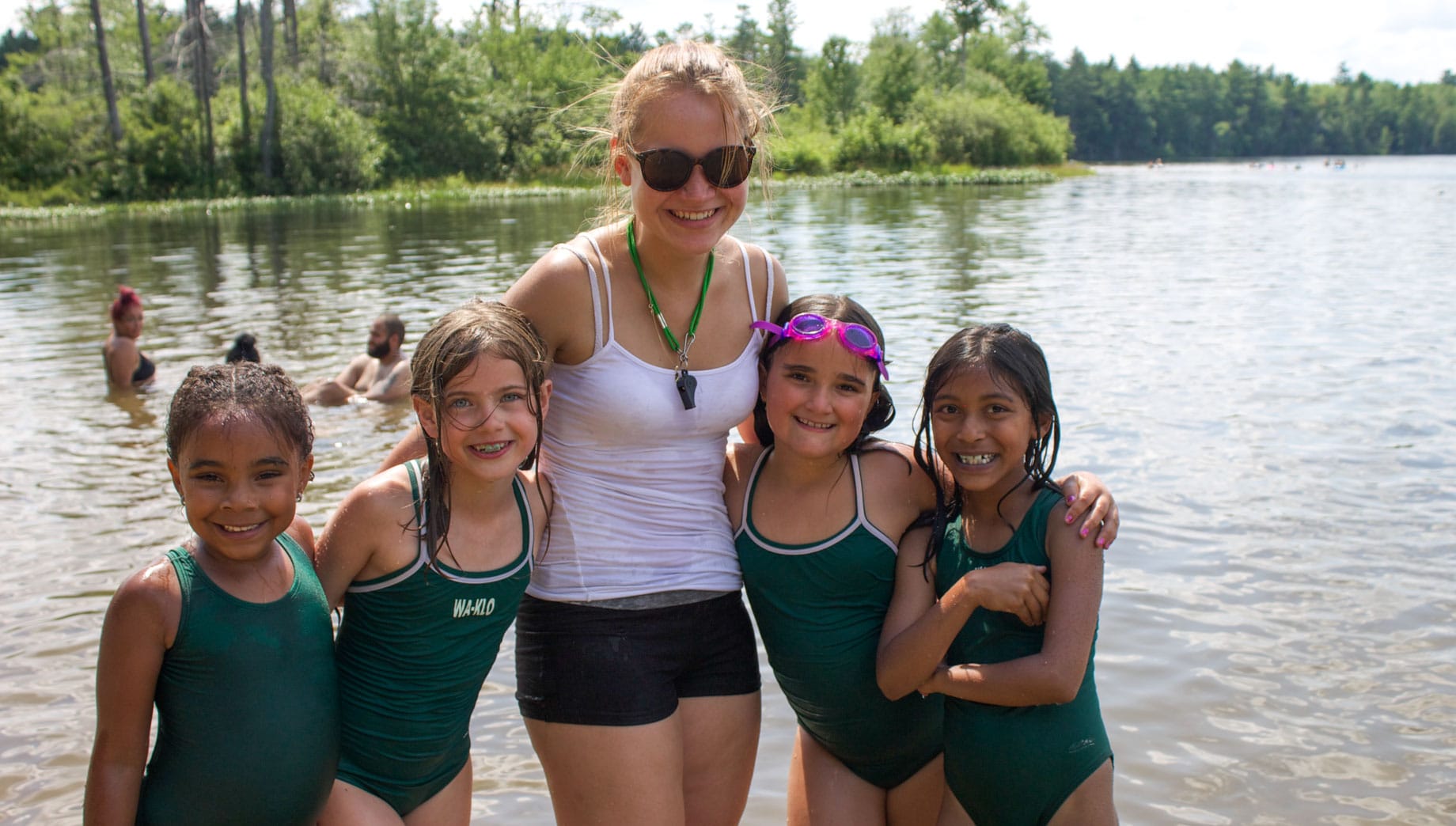 Our All-Female Counseling Staff - Camp Wa-Klo